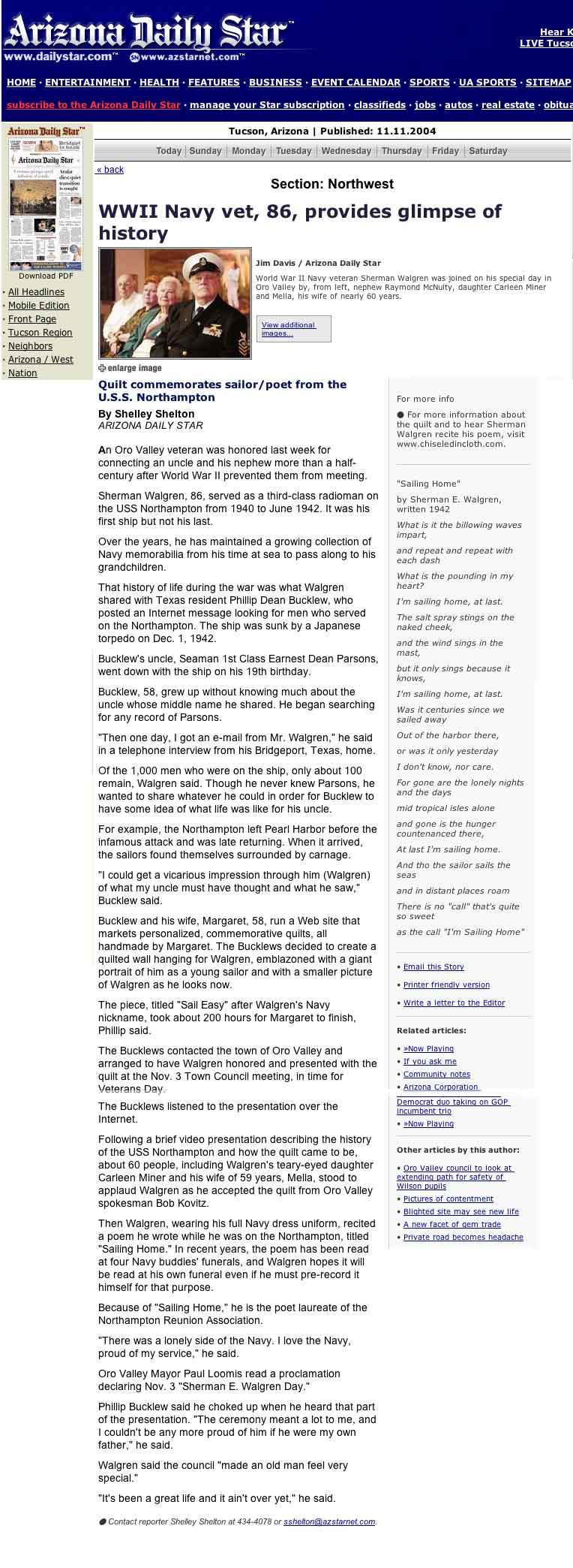 newspaper article